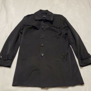 DKNY Charcoal Trench Coat
